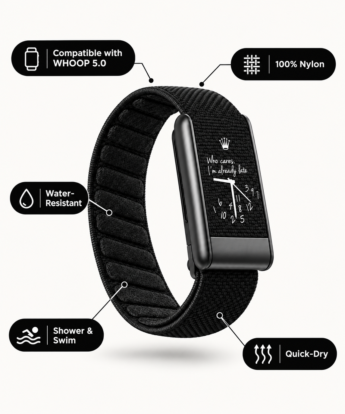 [color:black] Already Late Band